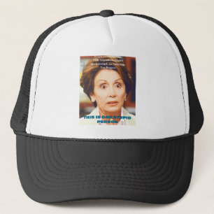 CASQUETTE PERSONNE STUPIDE DE NANCY PELOSI- UN