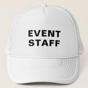 Casquette Personnel de l'événement - budget simple