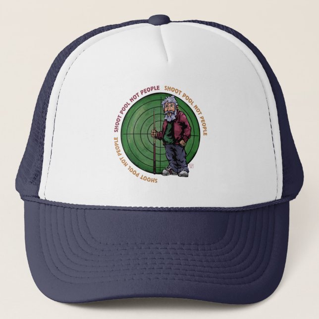 Casquette Personnes de piscine de pousse pas (Devant)