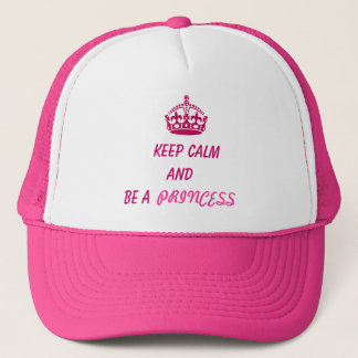 Casquette Pet keep calm and be a princess