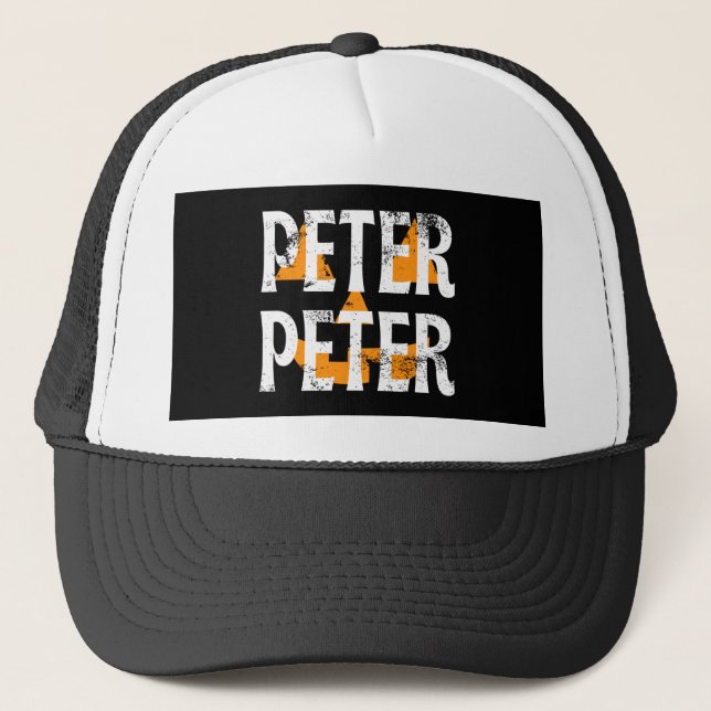 Casquette Peter Peter Citrouille de saison automne (Devant)