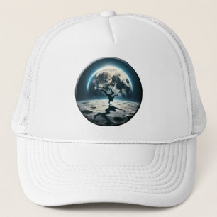 Casquette Petit-déjeuner lunaire - Style de rue dans l'espac