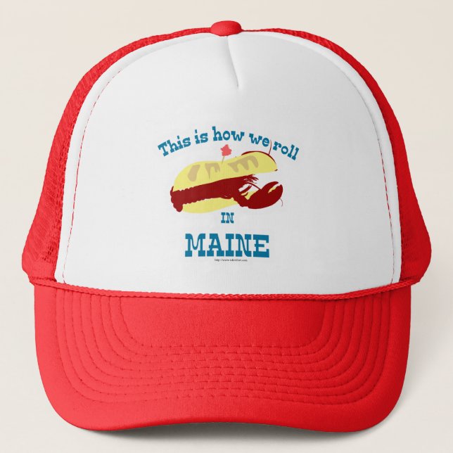 Casquette Petit pain de homard du Maine (Devant)