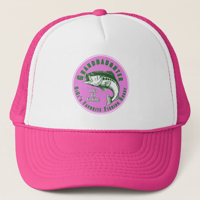 Casquette Petite-fille et Gigi Fishing (Devant)