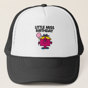 Casquette Petite Miss Anniversaire Avec Ballotte Rose