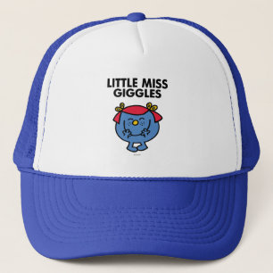 Casquette Petite Miss Giggles   Lettres noires