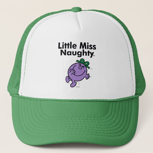 Casquette Petite Miss | Little Miss Naughty is So Naughty (Devant)