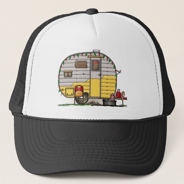 Casquette Petite remorque de campeur occidentale (Devant)