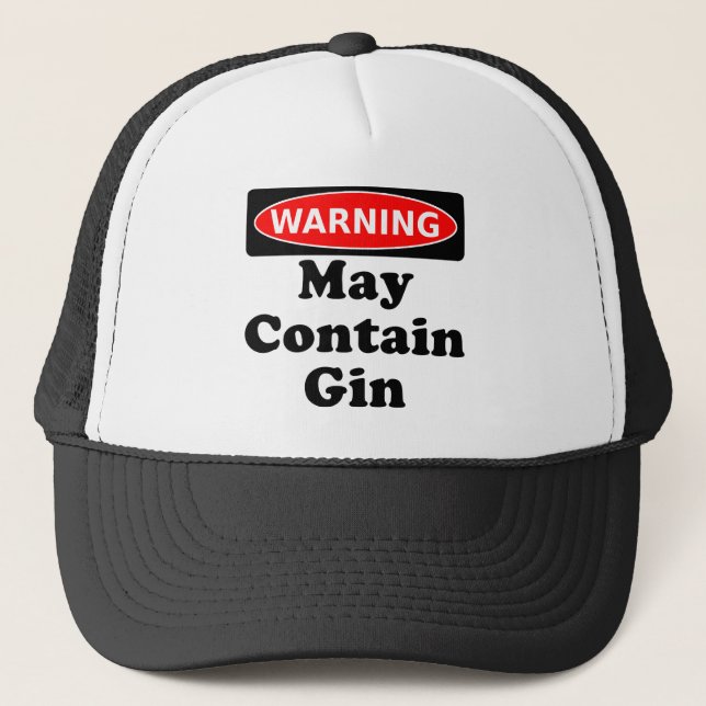 Casquette Peut contenir le genièvre (Devant)