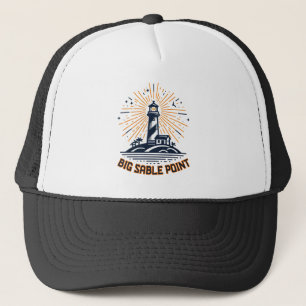 Casquette Phare de Big Sable Point au lever du soleil
