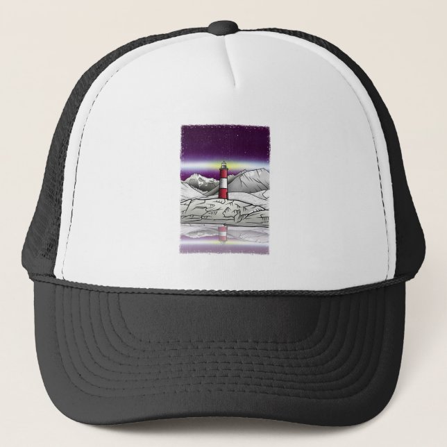 Casquette Phare des Eclaireurs Argentine Paysage (Devant)
