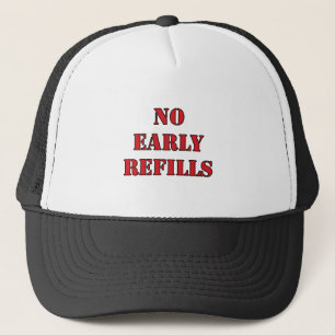 Casquette Pharmacie - aucunes recharges tôt