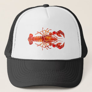 Casquette Phomard polygonal rouge