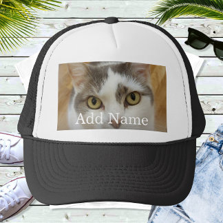 Casquette Photo personnalisée et texte personnalisé