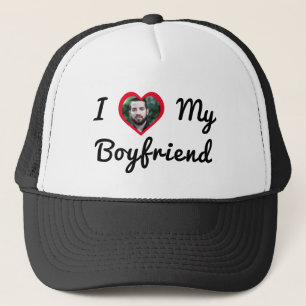 Casquette Photo personnalisée J'aime mon copain