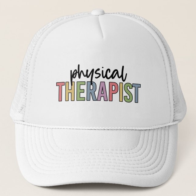 Casquette Physiothérapie physique PT Graduate Physiothérapie (Devant)