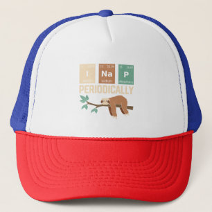 Casquette Physique de table périodique Sloth