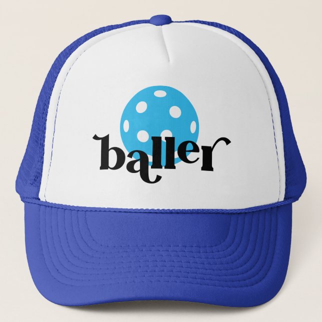 Casquette Pickle Baller Funny Blue (Devant)