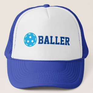 Casquette Pickle baller Funny Pickleball Texte personnalisé