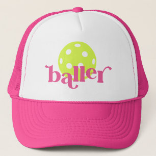 Casquette PIckle Baller Funny rose