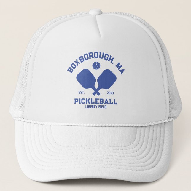 Casquette Pickleball Club Pickleball Paddle & Ball Custom (Devant)