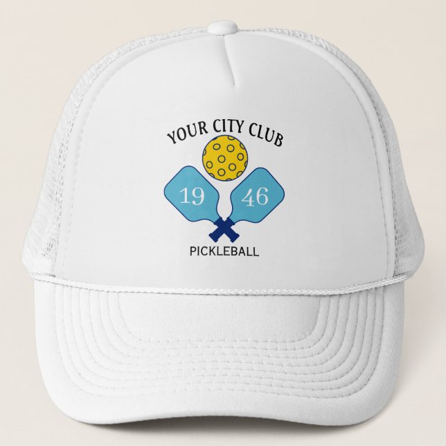 Casquette Pickleball Club Team Player Custom Pickle Gift (Devant)