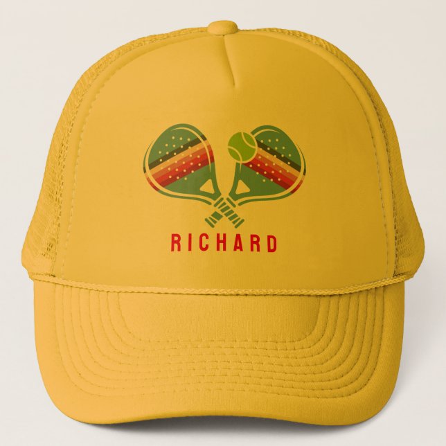 Casquette Pickleball Team Paddles triés Personnalisés (Devant)
