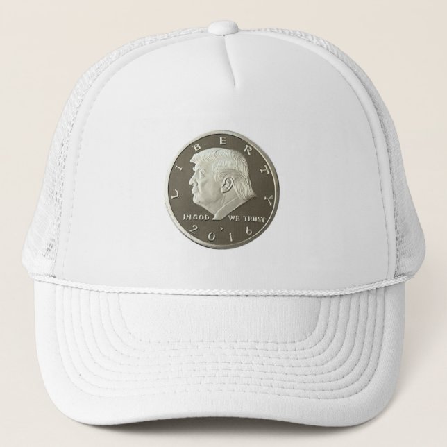 Casquette Pièce Donald Trump Silver Eagle (Devant)