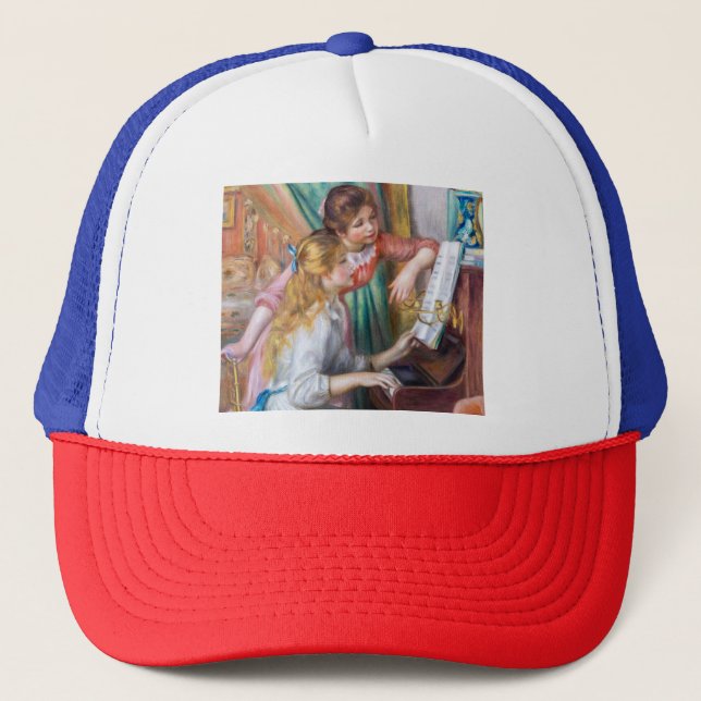 Casquette Pierre Auguste Renoir - Jeunes filles au piano (Devant)