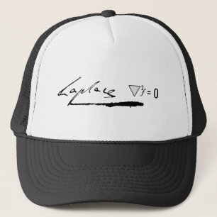 Casquette Pierre-Simon Laplace signature/ équation