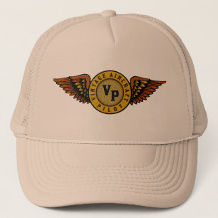 Casquette pilote d'avion Vintage