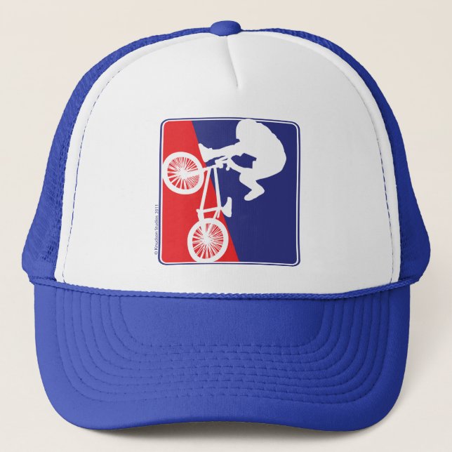 Casquette Pilote de vélo BMX (Devant)