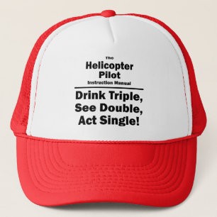 Casquette pilote d'hélicoptère
