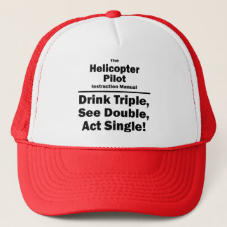 Casquette pilote d'hélicoptère