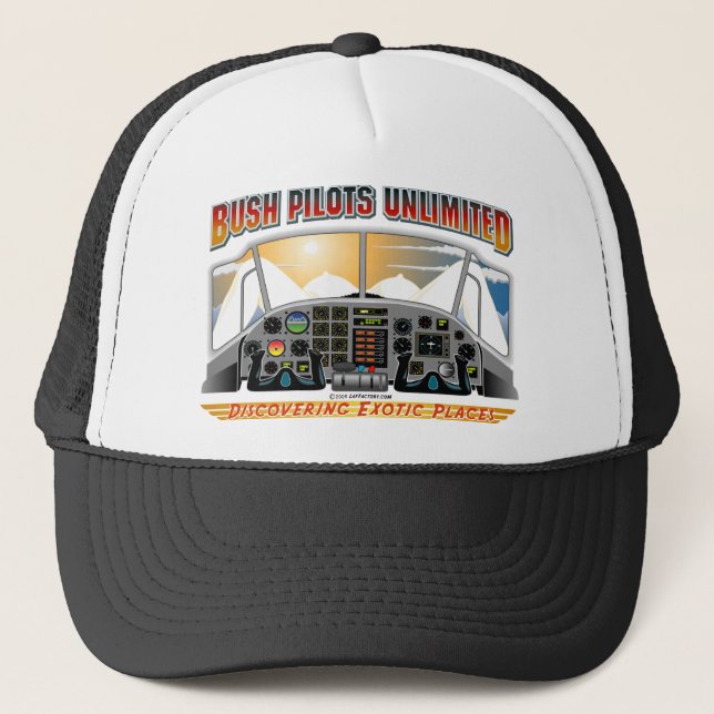 Casquette Pilotes de Bush illimités (Devant)