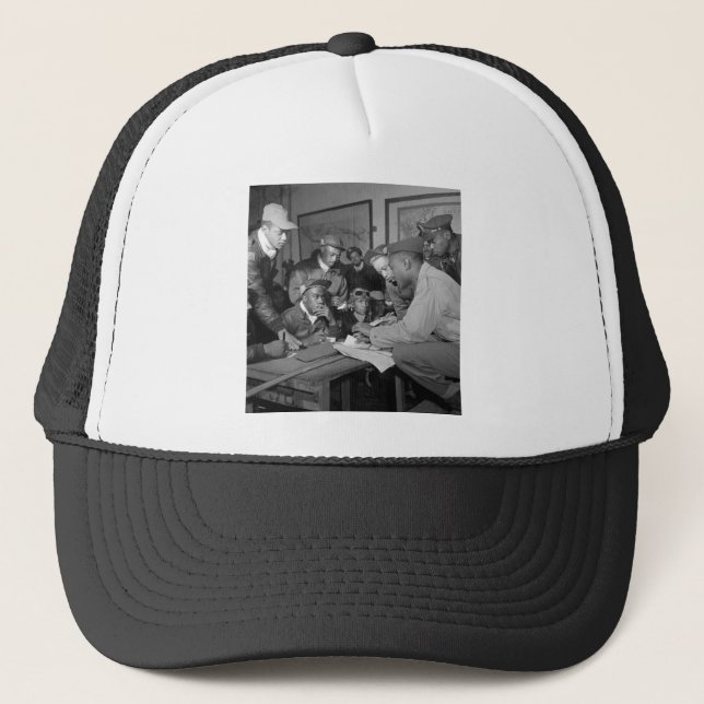 Casquette Pilotes de groupe de combattant d'aviateurs de (Devant)