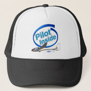 Casquette Pilotez à l'intérieur du planeur d'ASM 15