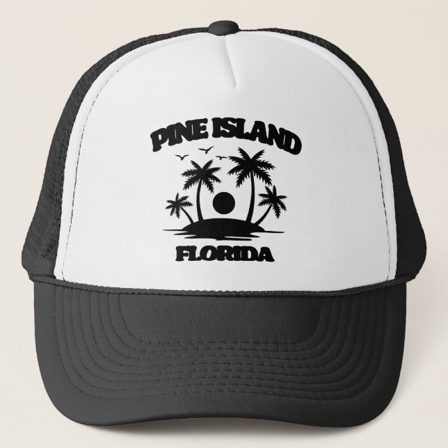 Casquette Pine Island Floride (Devant)