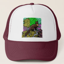 Pine Marten en Heather