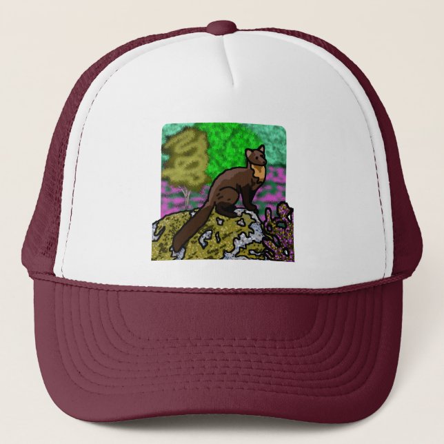 Casquette Pine Marten en Heather (Devant)