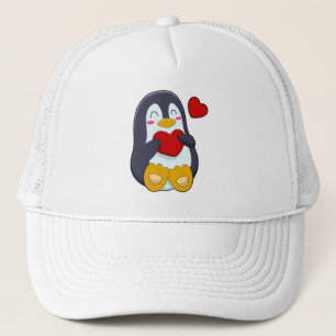 Casquette Pingouin avec coeur
