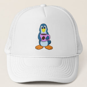 Casquette Pingouin with Cup of Coffee