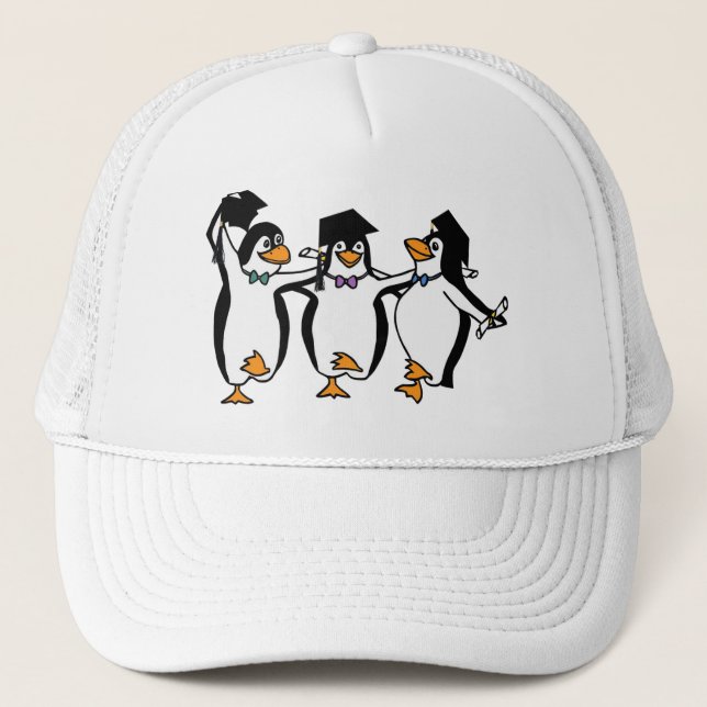 Casquette Pingouins mignons (Devant)