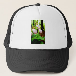 Casquette Pink Lady Slipper sauvage orchidée