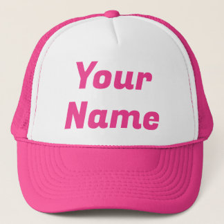 Casquette Pink PERSONNALISABLE