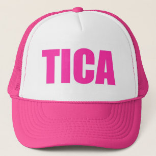 Casquette Pink Tica Costa Rica Trucker Hat