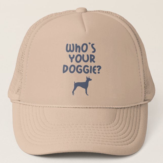 Casquette Pinscher de dobermann (Devant)