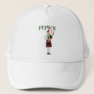 Casquette PIPER carreau rouge