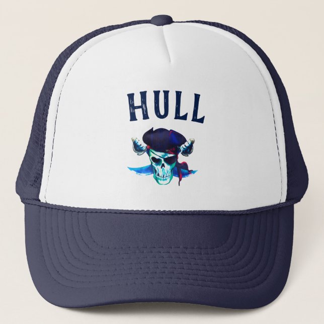 Casquette Pirates de Hull Massachusetts (Devant)