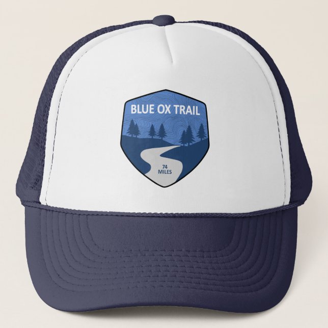 Casquette Piste Blue Ox (Devant)